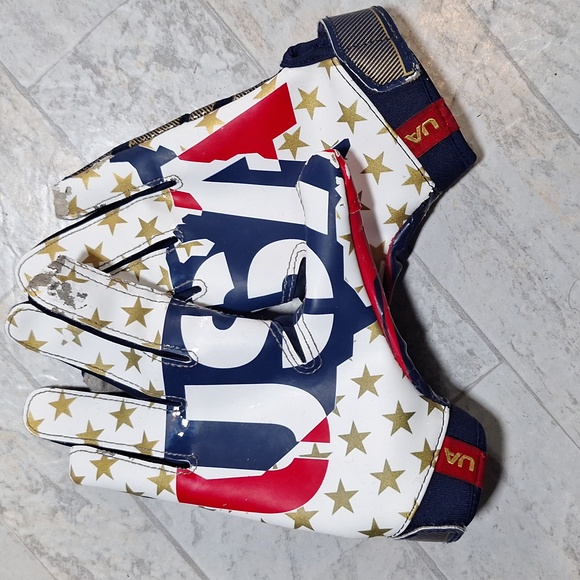Under Armour Youth USA Football Gloves - YM - Picture 2 of 3